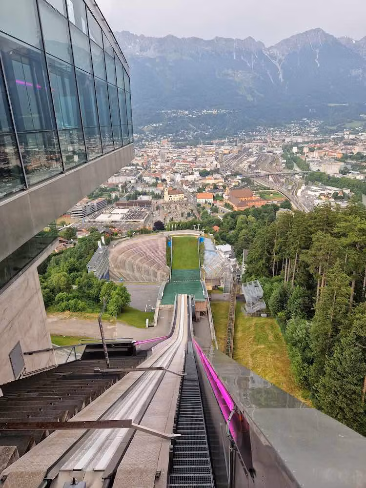 Mirador y trampolín de salto de Bergisel