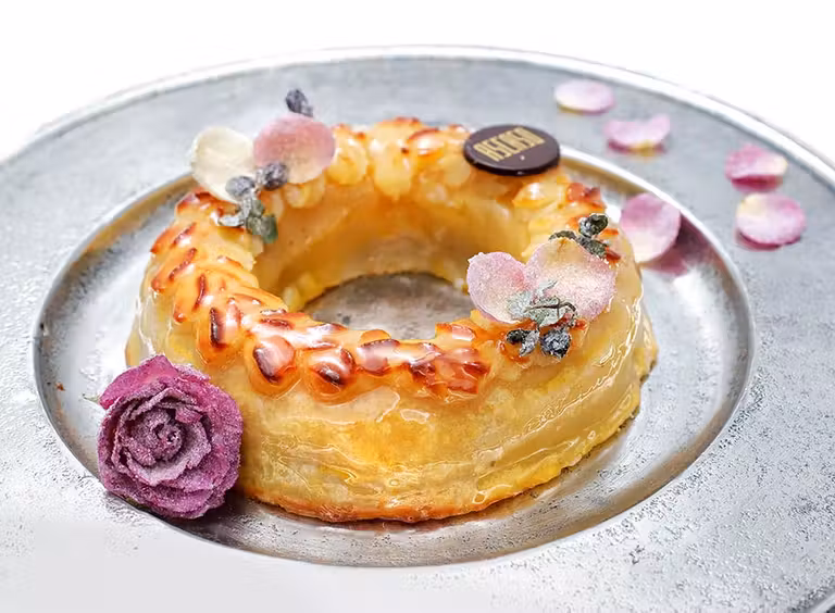 corona catalina de aragon, pasteleria ascaso