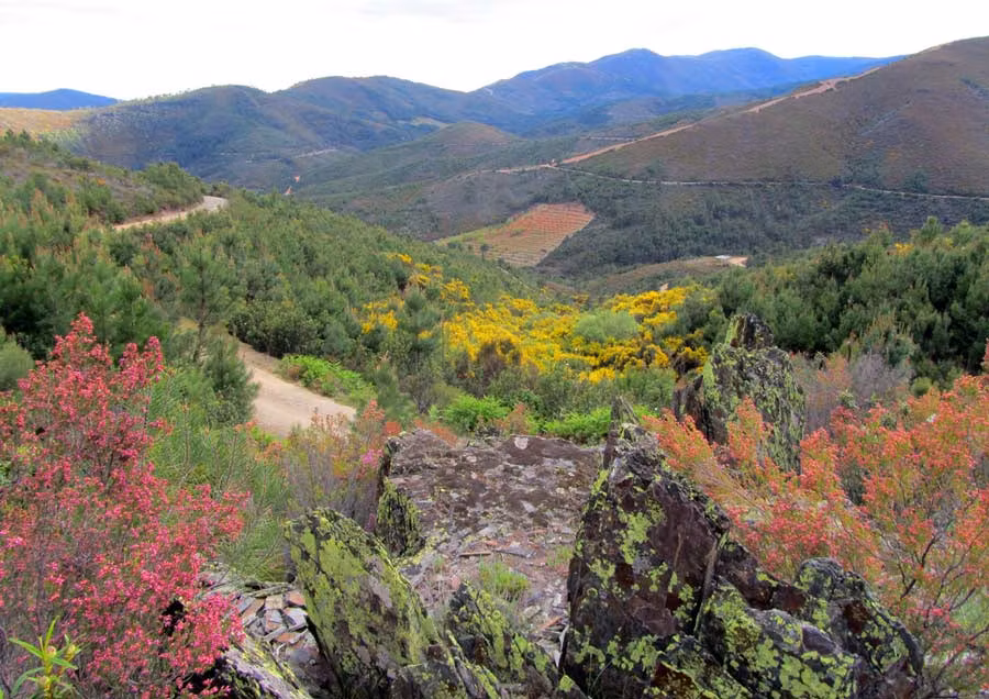 Paisaje extremeño de Las Hurdes