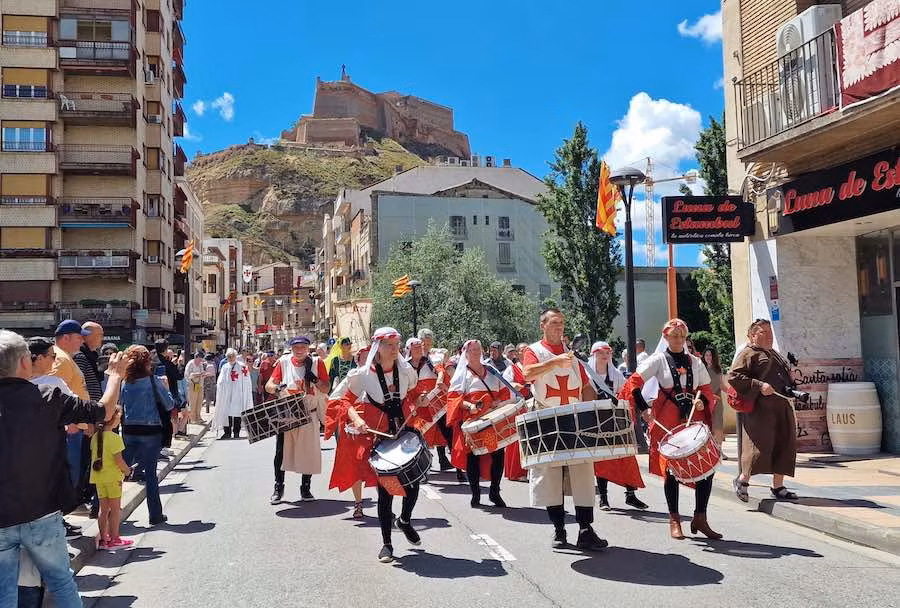 Recreación medieval en Monzón, el gran homenaje templario que no puedes perderte