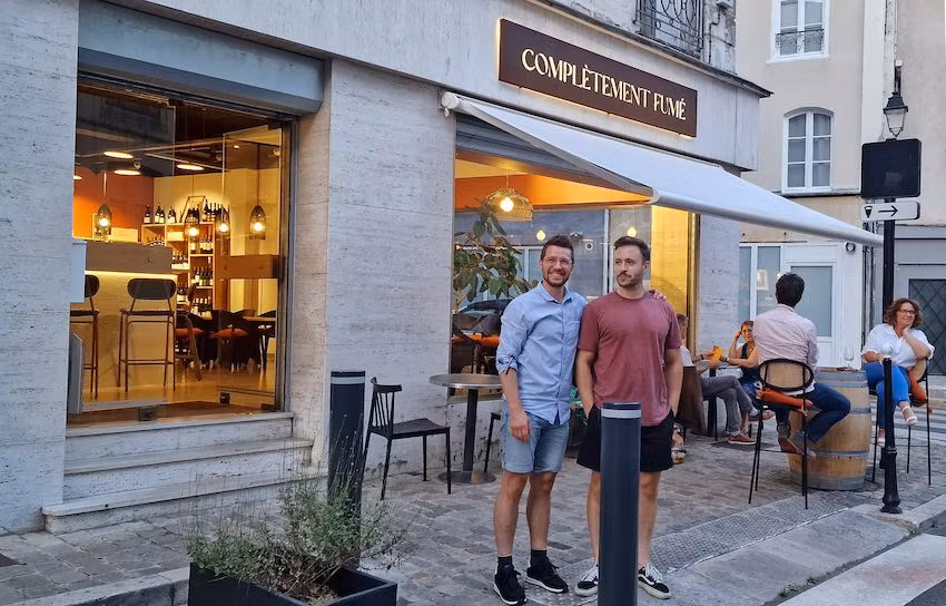 Restaurante Complètement Fumé, en Bourges.