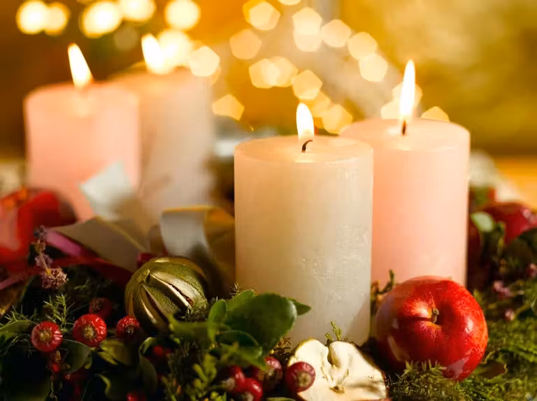 corona de adviento tradicion de la navidad alemana