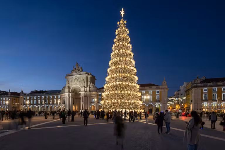 Lisboa en Navidad.