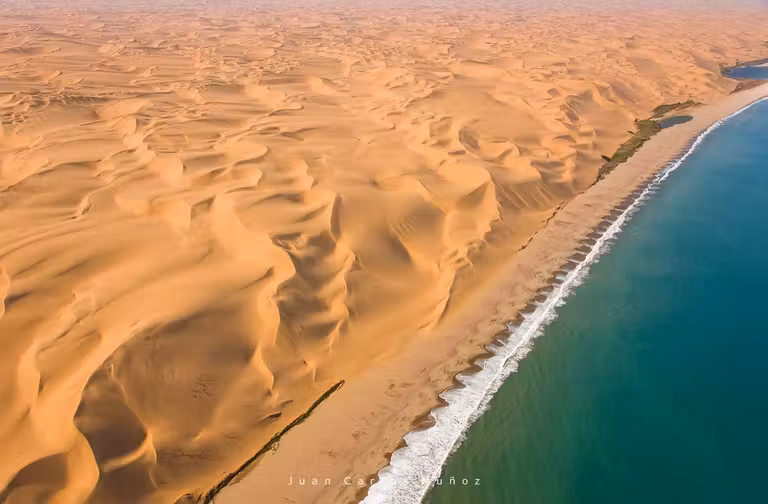 Dunas Oceano Atlantico Swakopmund Desierto Namib Namibia Africa