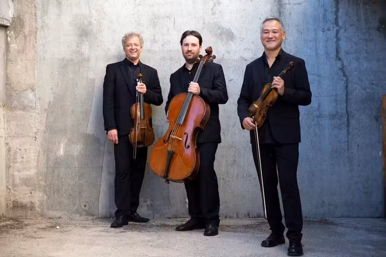 trio la ritirata del Ciclo de Grandes Autores e Interpretes de la Musica