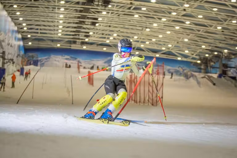 Pista cubierta de esquí de Xanadú