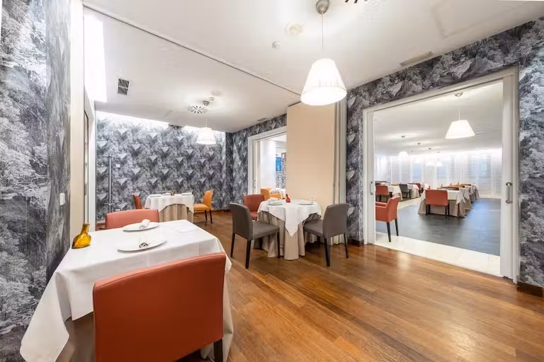 Restaurante del Castilla Termal Olmedo.