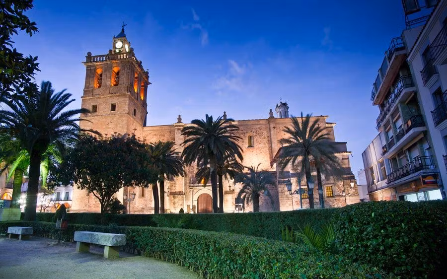 atardecer en Badajoz