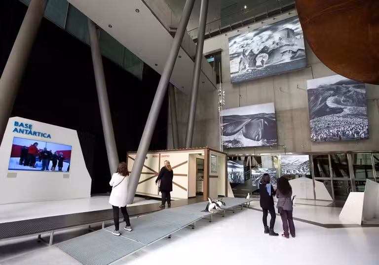 dos miradas a la antartida, exposicion barcelona