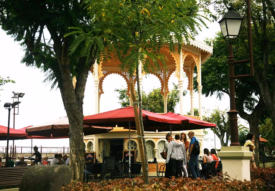 kiosco anita, plaza Constitución, la orotava, viajar sola Tenerife