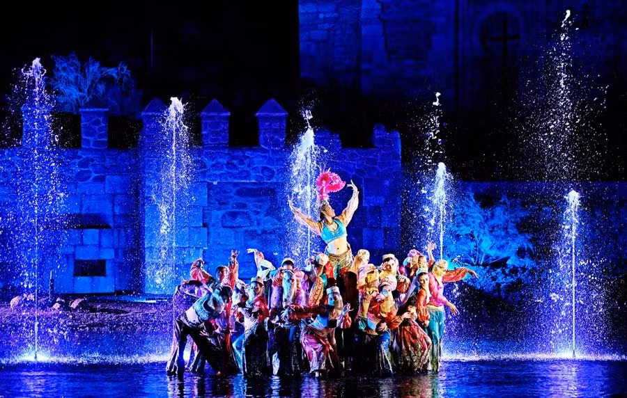 espectaculo el sueno de toledo en puy du fou