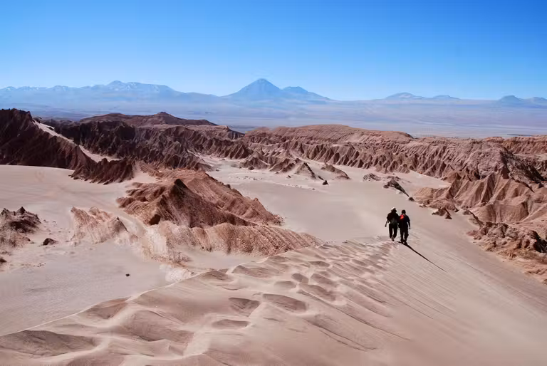 Valle de la Luna, en el Desierto de Atacama (Chile).