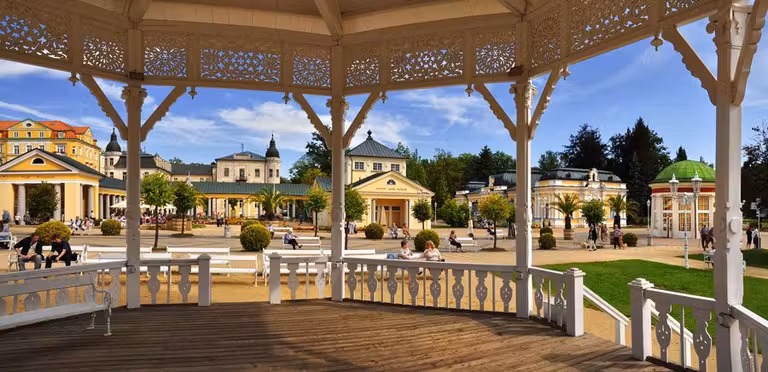 Frantiskovy Lazne Triangulo Balneario de la Republica Checa