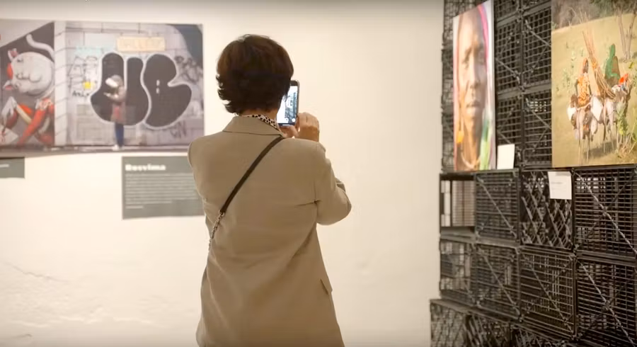 Exposición en El Almacén de Viajes.