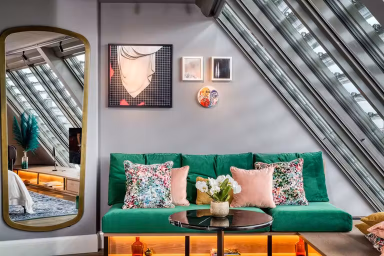 Decoración de una Loft Room.