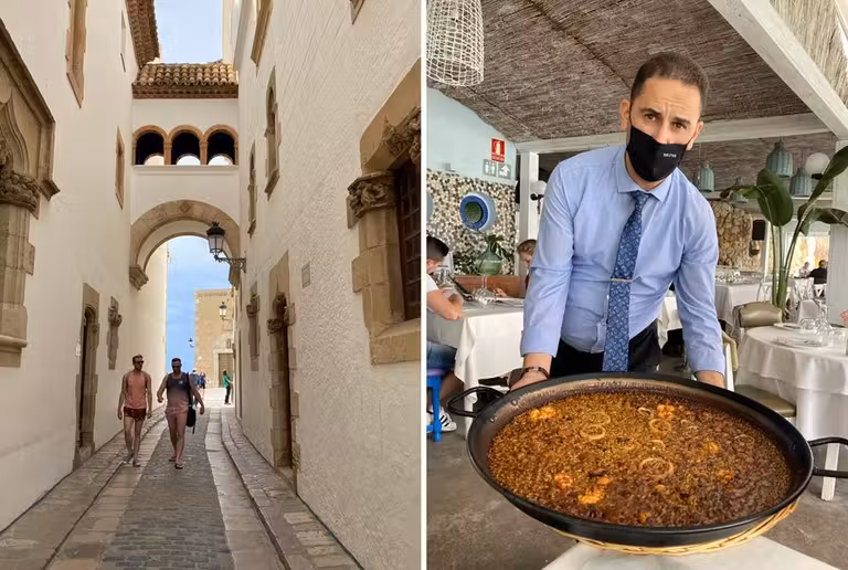restaurante vivero beach sitges
