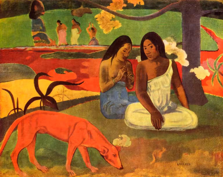 “Arearea”, Paul Gauguin.