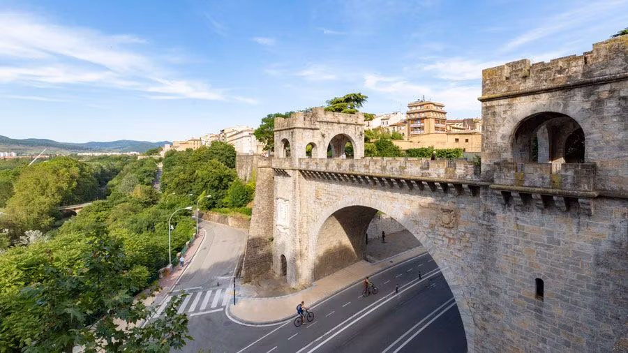 Puente Nuevo, en Pamplona