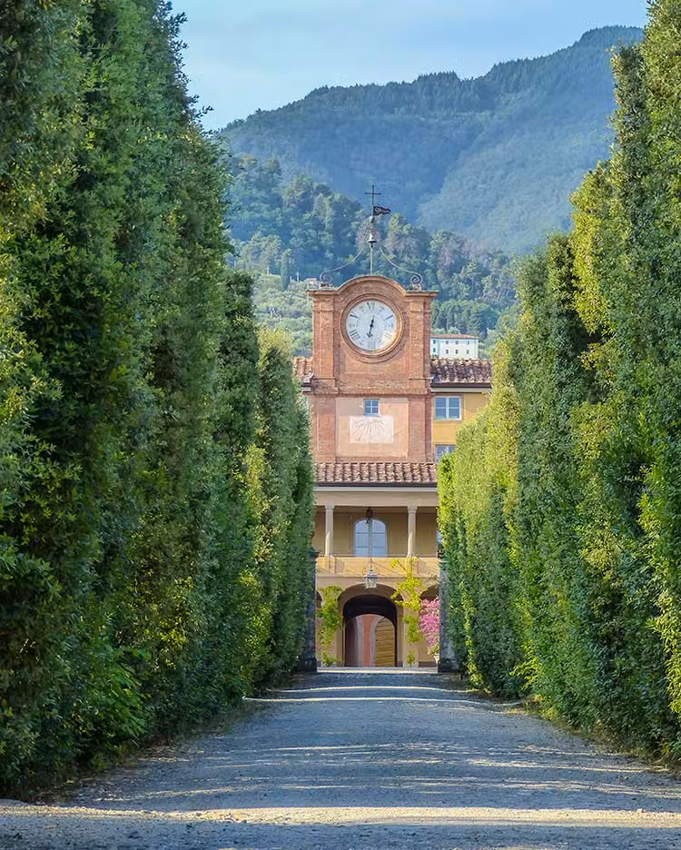 Jardines de villa Reale di Marlia