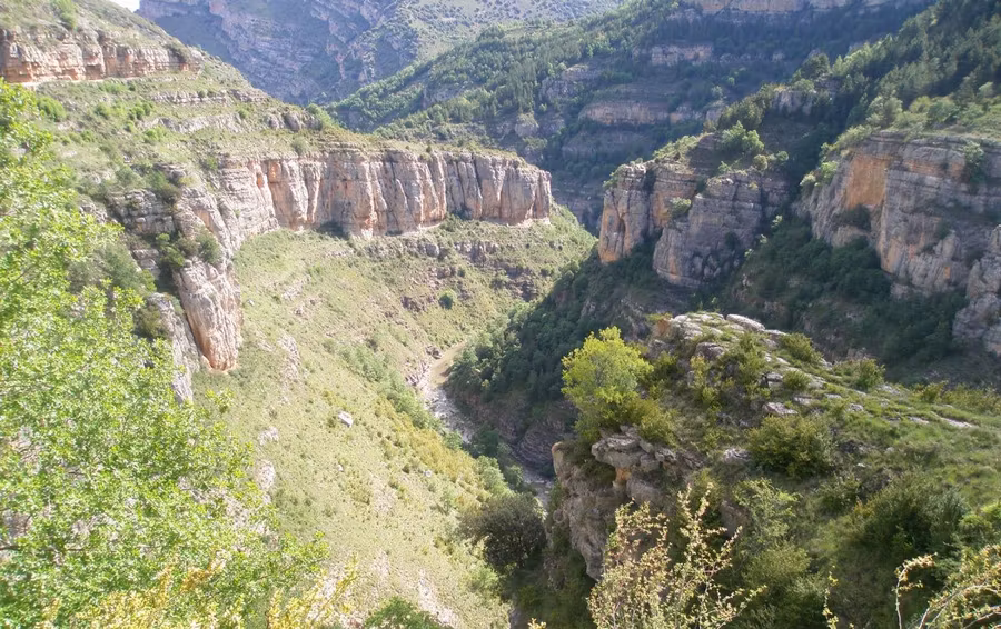 Cañón de Leza, en La Rioja