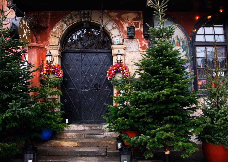 mercadillo navidad varsovia