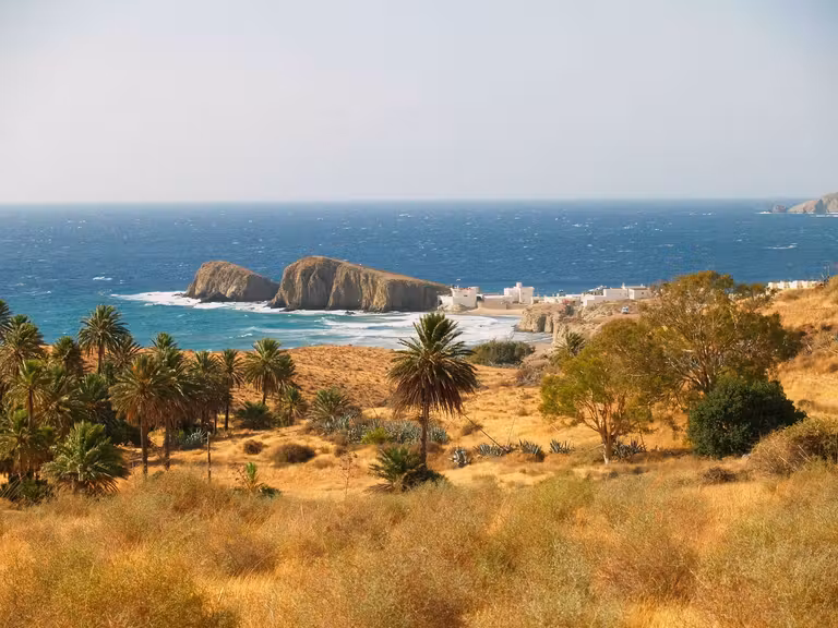 Isleta del Moro en el Parque Natural de Cabo de Gata