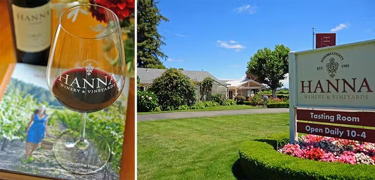 Hanna Winery.