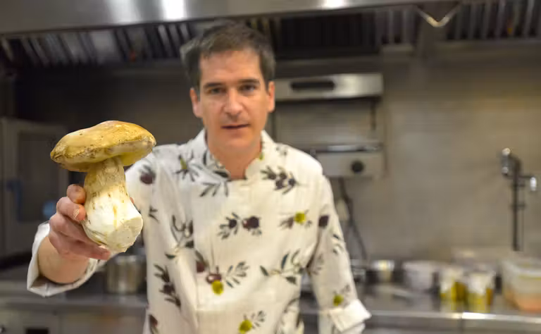 Nacho Gómara, de Verduarte, en Pamplona.