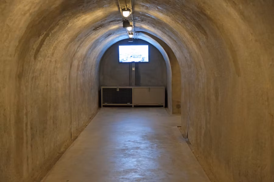 Túneles refugio de Pasealeku.