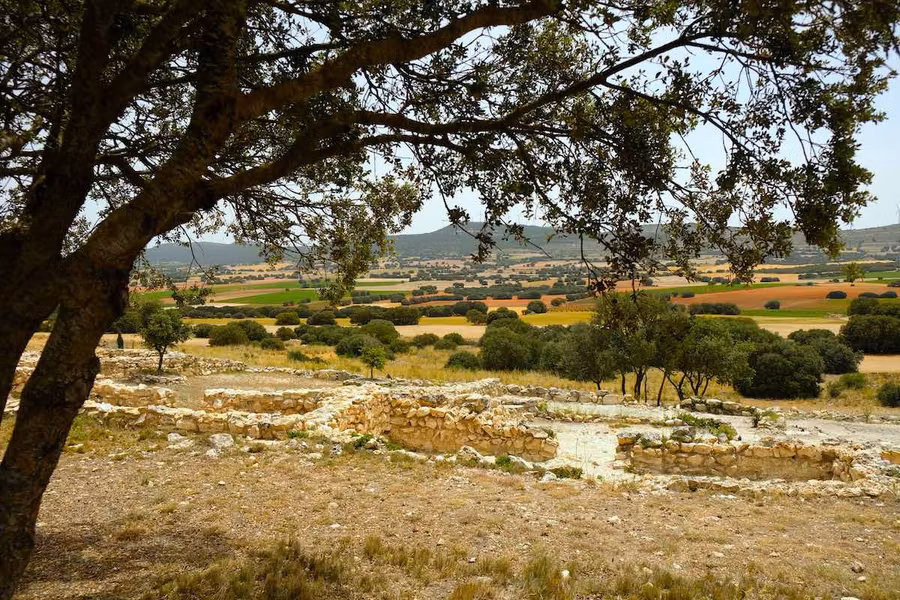 Alquería de la Graja, en Higueruela.