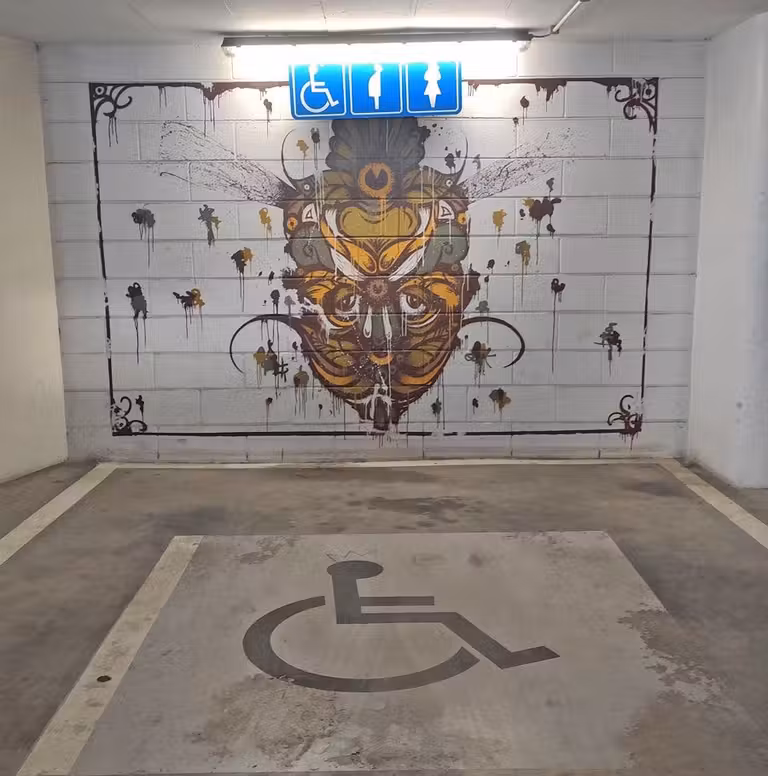 parking artistico en lisboa