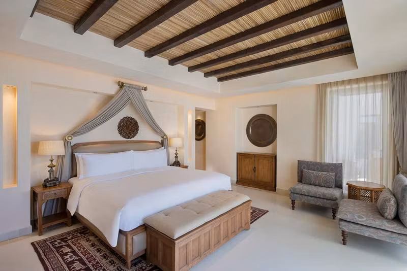 Habitación en el hotel Al Wathba.