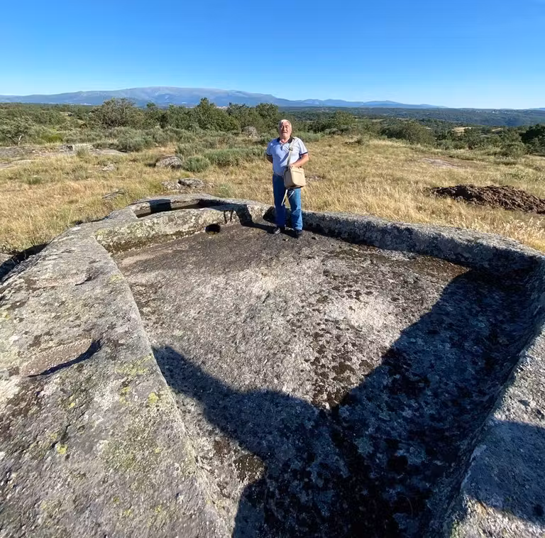 Joaquin berrocal lagares rupestres Salamanca