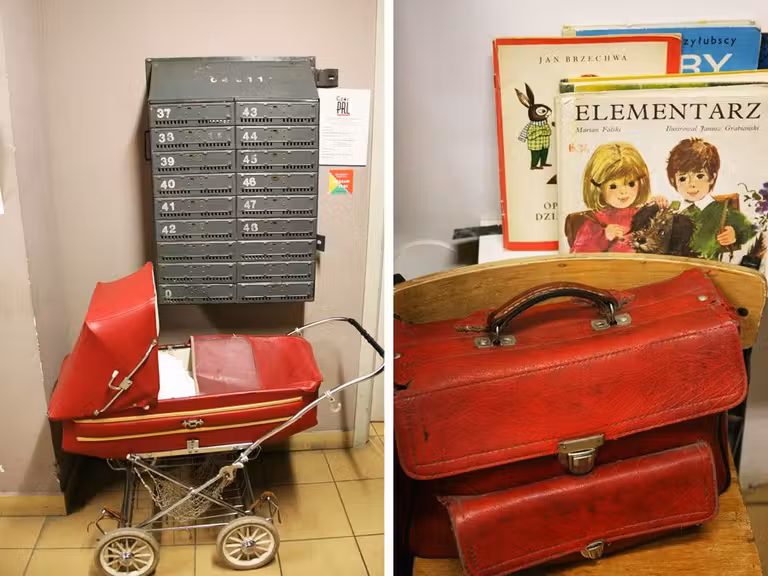 detalles del museo del comunismo en Varsovia