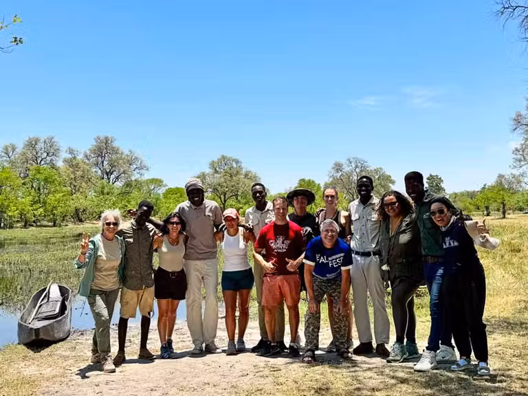 Viaje en grupo a Botsuana.