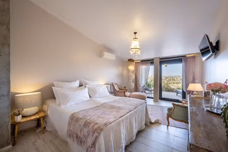 Habitación de la Finca Aal Cachucho.