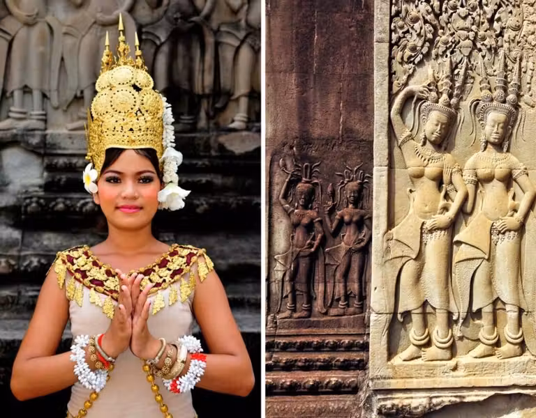 bailarinas en Angkor
