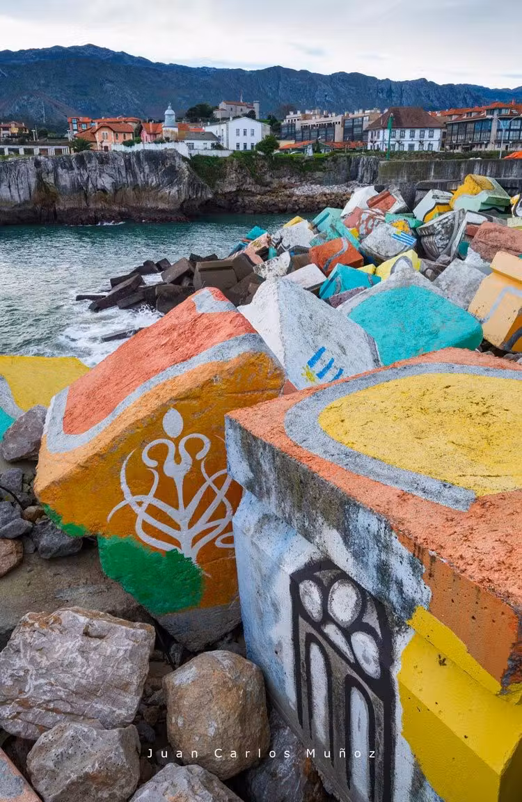 cubo memoria, Llanes, asturias