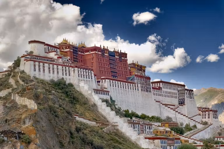 Palacio del Potala, en Lhasa.