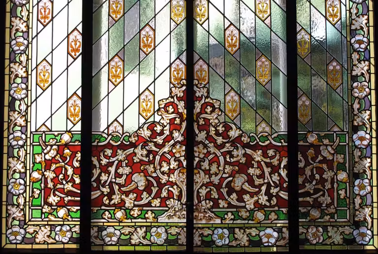 Vidrieras de la Casa Alegre de Sagrera