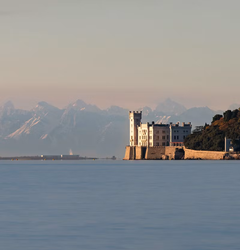 Castillo Miramare en Trieste