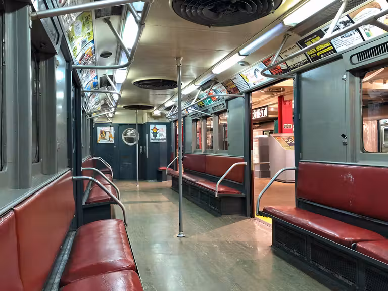 Vagon antiguo de metro. © Media Vormgever