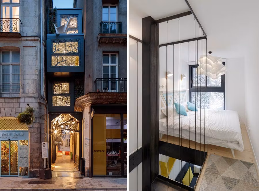 Myrtille Drouet, Micr’Home, rue du Puits d’argent, Nantes - Voyage à Nantes 2017