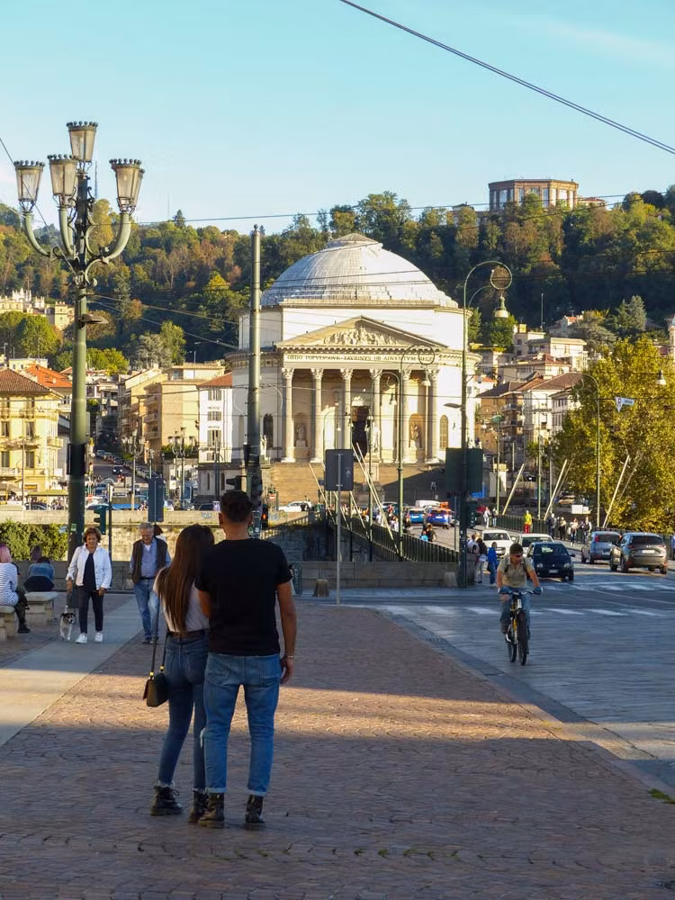 Piazza Vittorio Veneto.