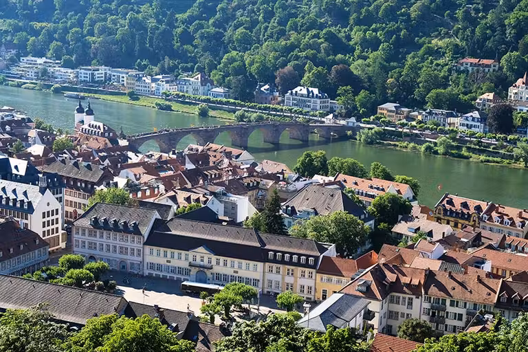 vistas heidelberg desde el castillo