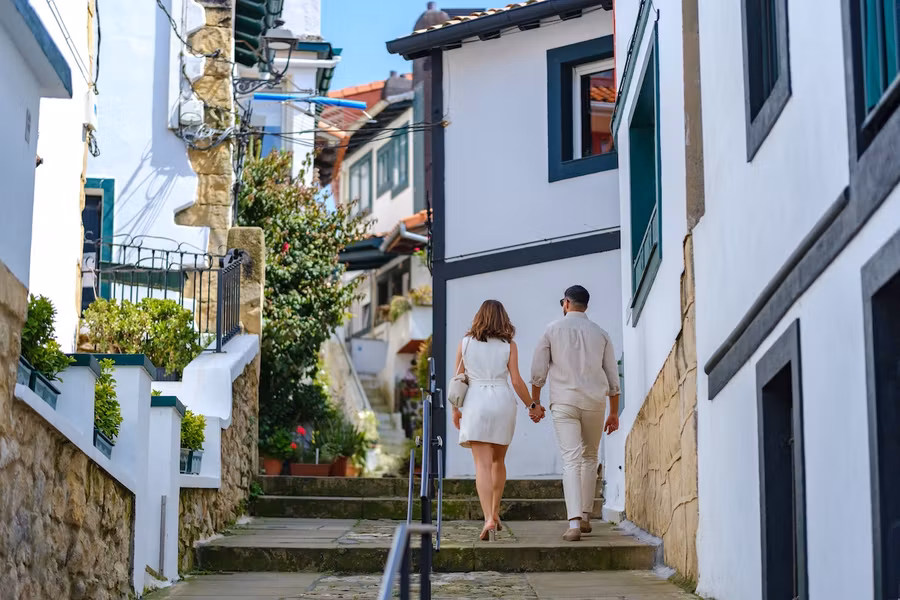 Puerto Viejo de Algorta.