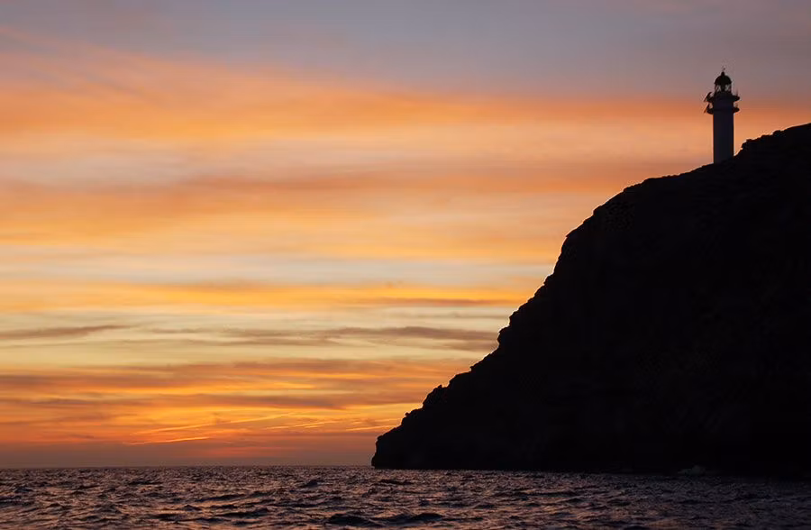 faro barbaria, playas formentera