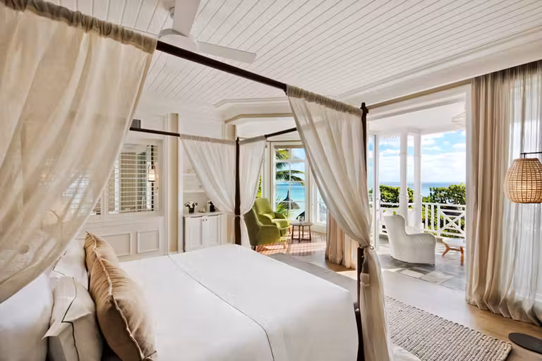Junior Suite con vistas al mar.