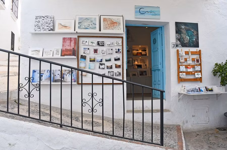 Pintoresca tienda en Frigiliana.