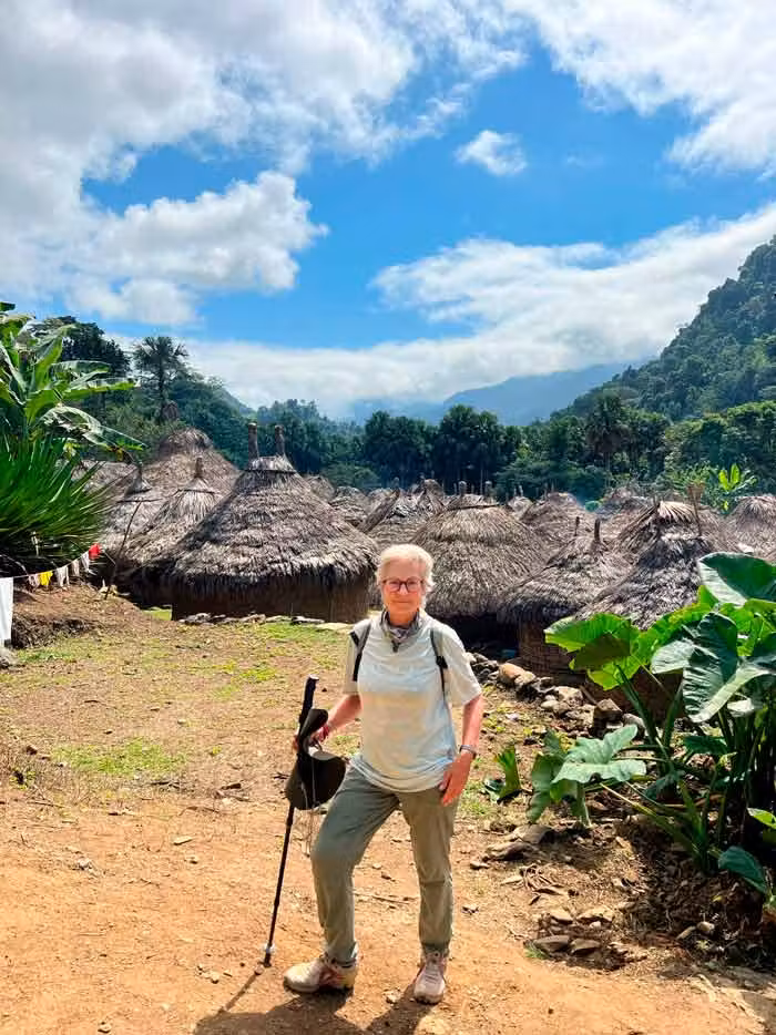 Sania en la ruta de la Ciudad Perdida